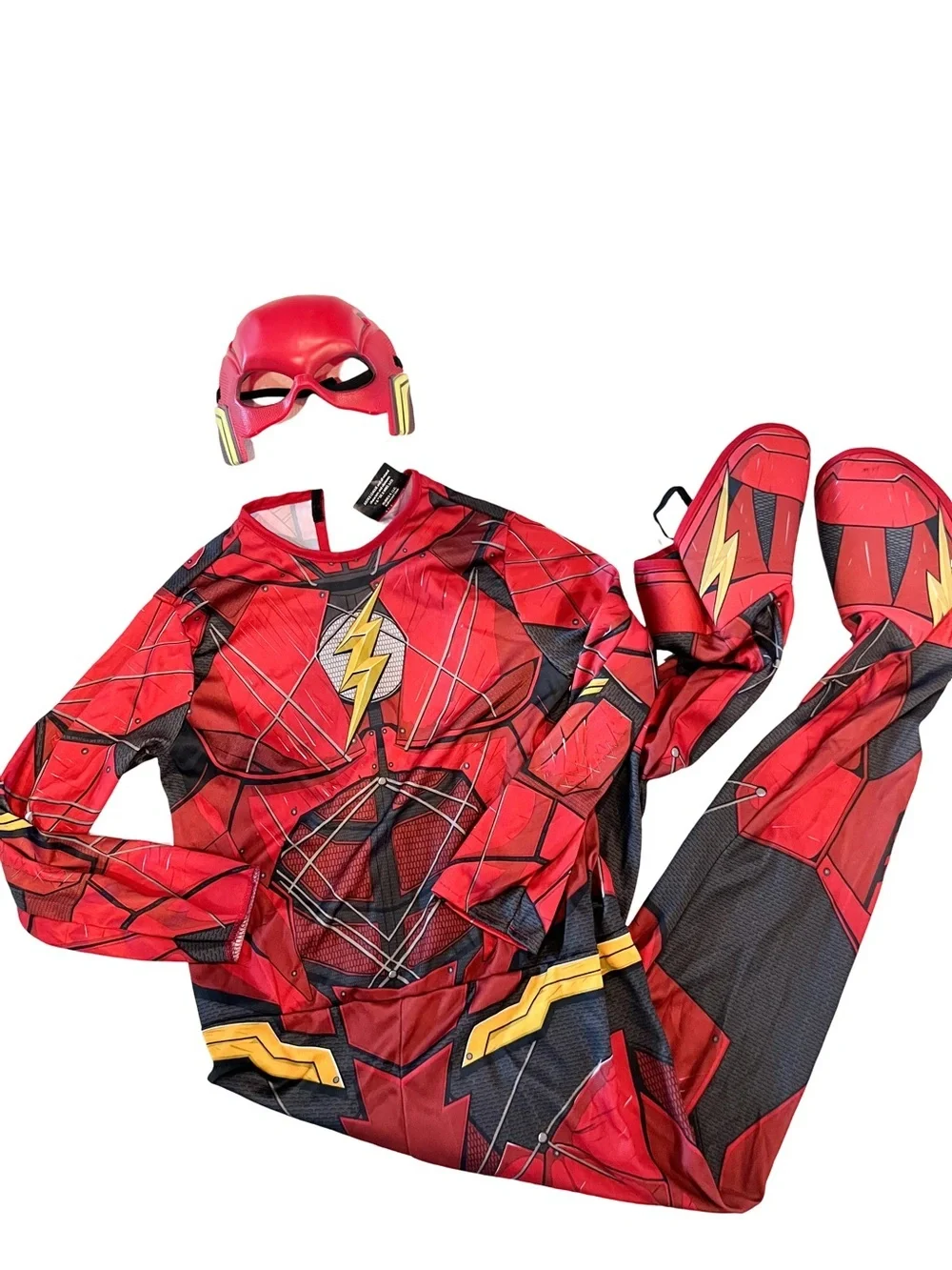 Rubie's Costume Boys Justice League Deluxe Flash Costume size 5-7 years